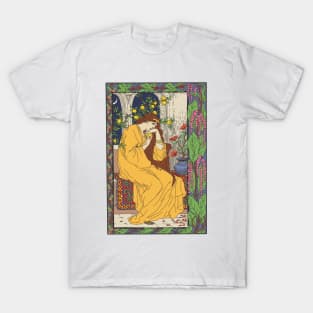 Pre-Raphaelite Girl 1 (yellow) T-Shirt